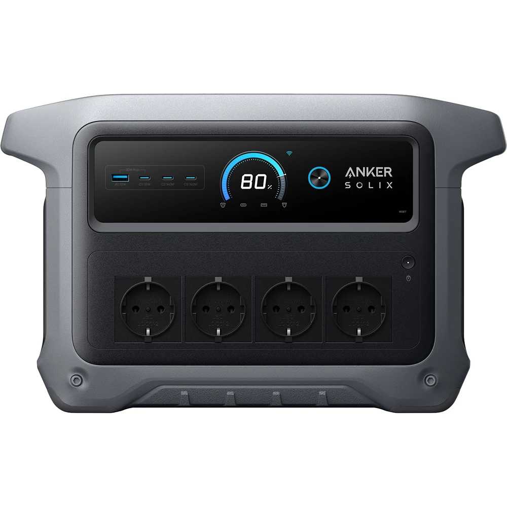 Фото - Anker SOLIX C1000X Gen2 - 1024Wh/AC 2000W/100W 3xPD/1xUSB/1xCar/MPPT (A17633A1)
